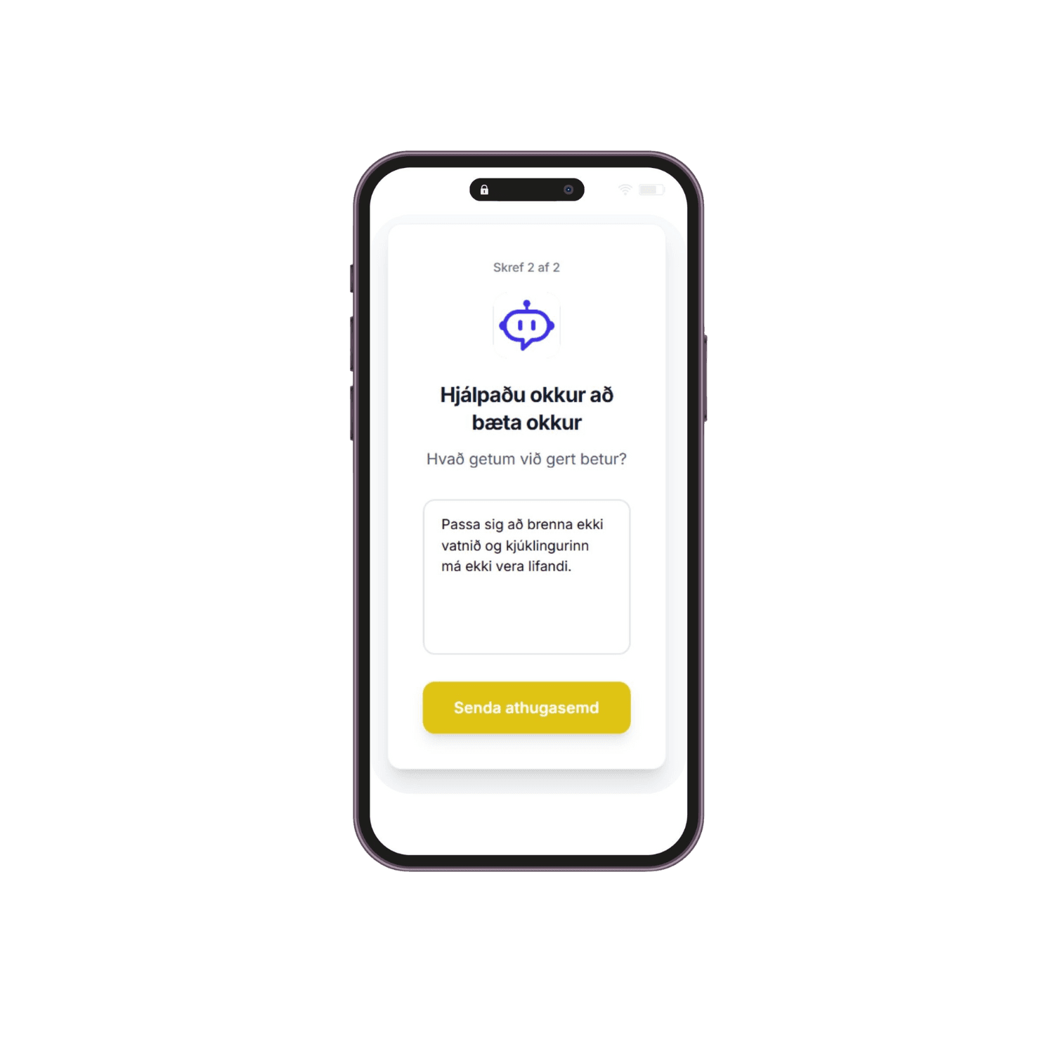 Hlutlaus umsögn - Einkaviðbrögð til þín